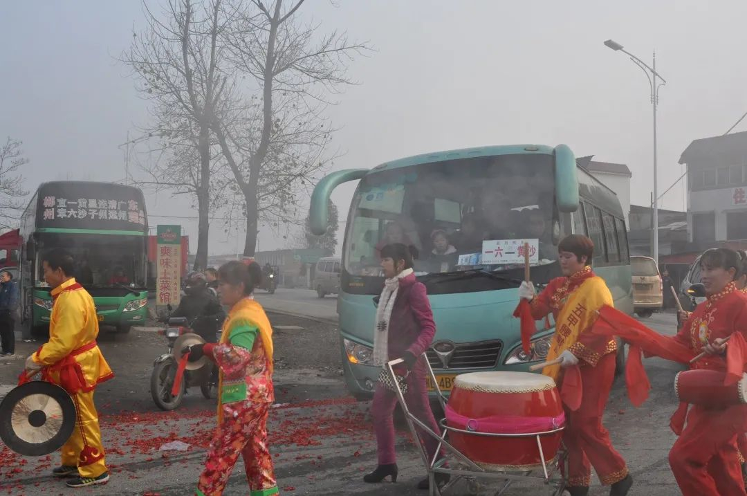 刘倩楠论文田野点——宜章黄沙春节迎龙仪式