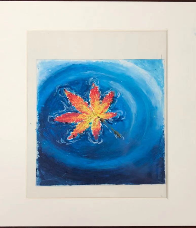 同学精心绘制的画作