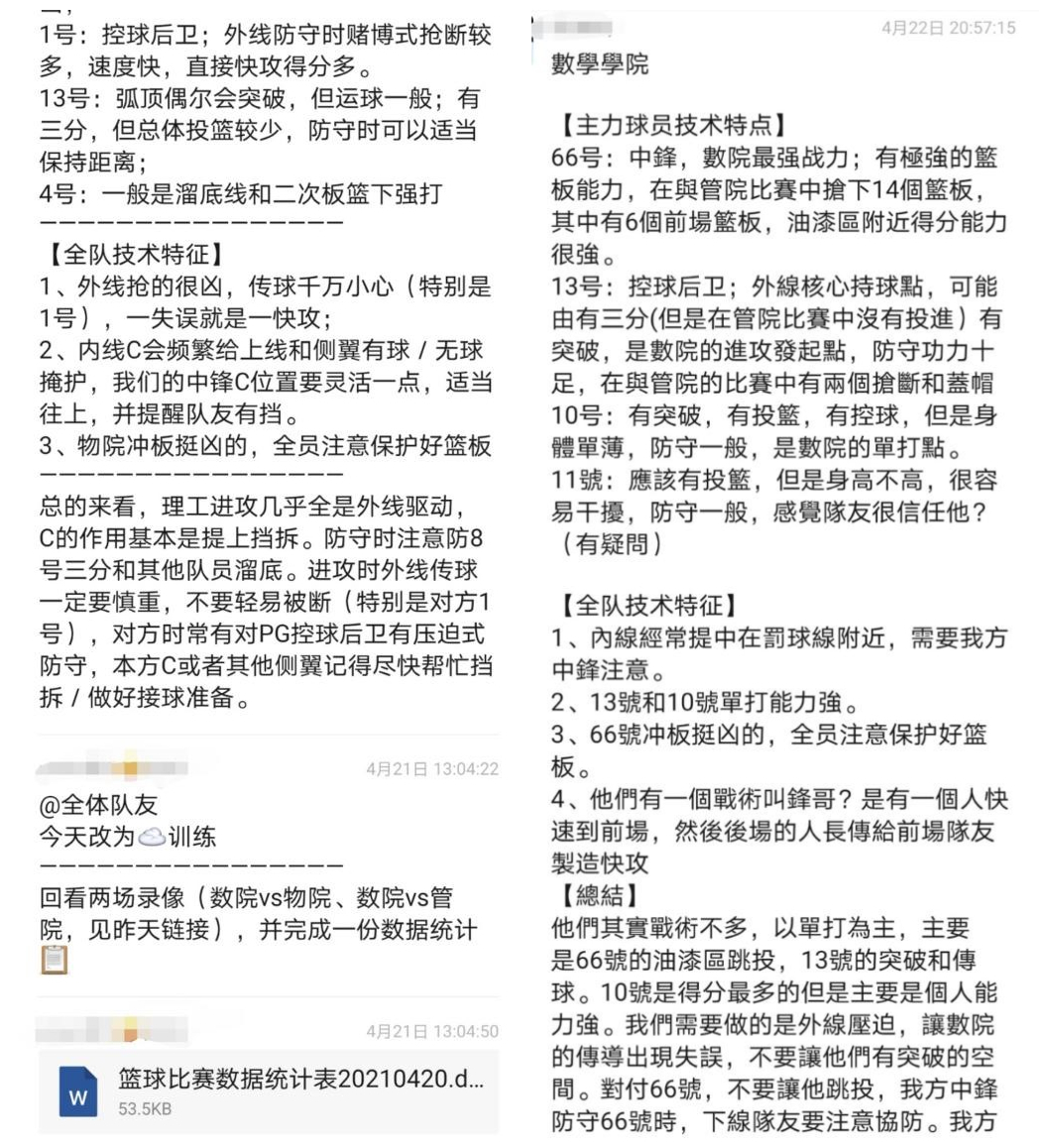 商量战术，充分准备