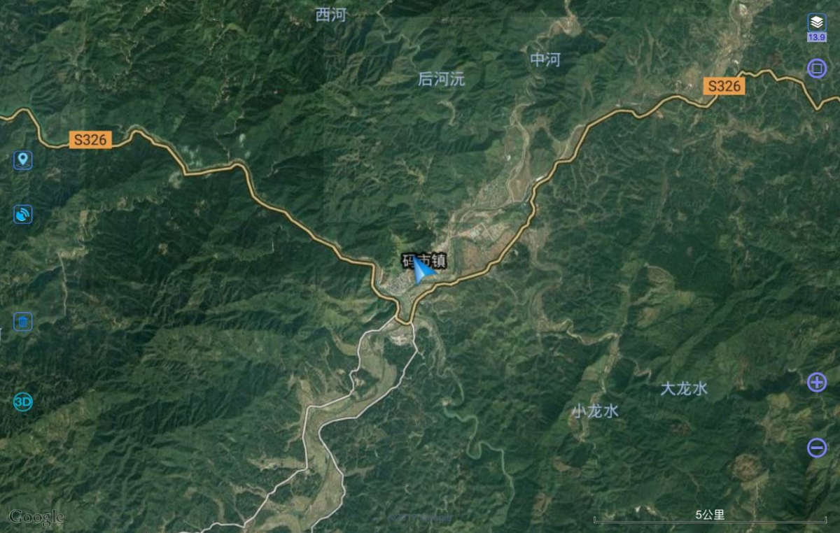 码市镇地势情况