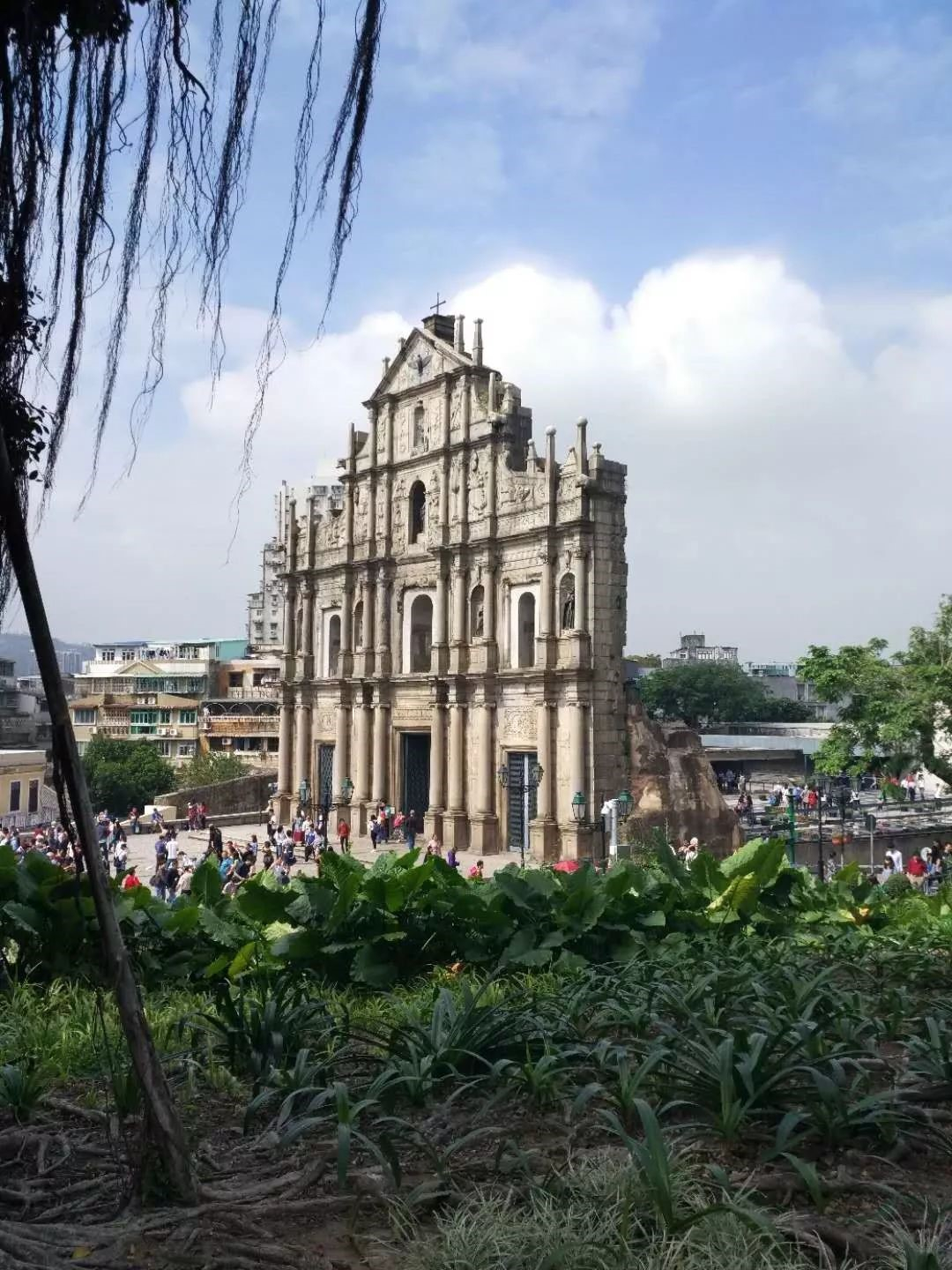 圣保禄教堂前壁遗址