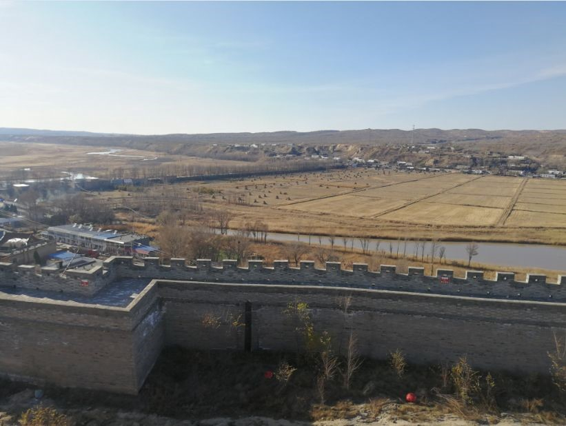 波罗堡远眺景观